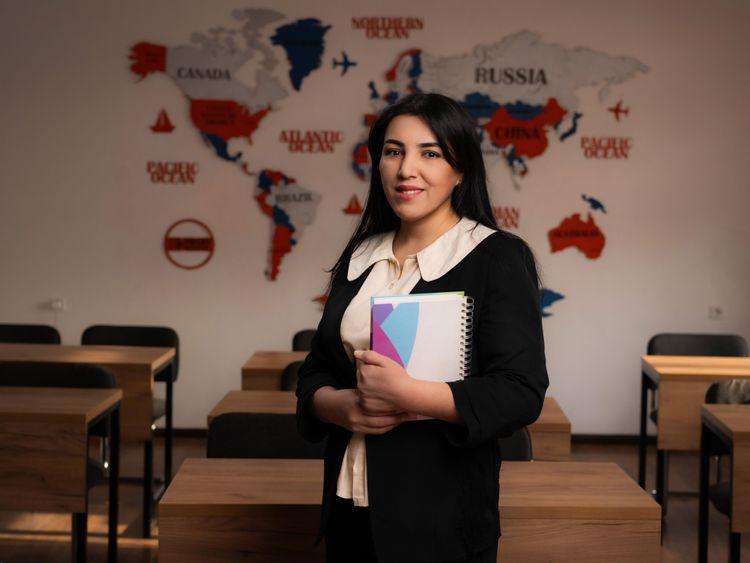 Muhayyo Shomurodovna — Uzbek language teacher